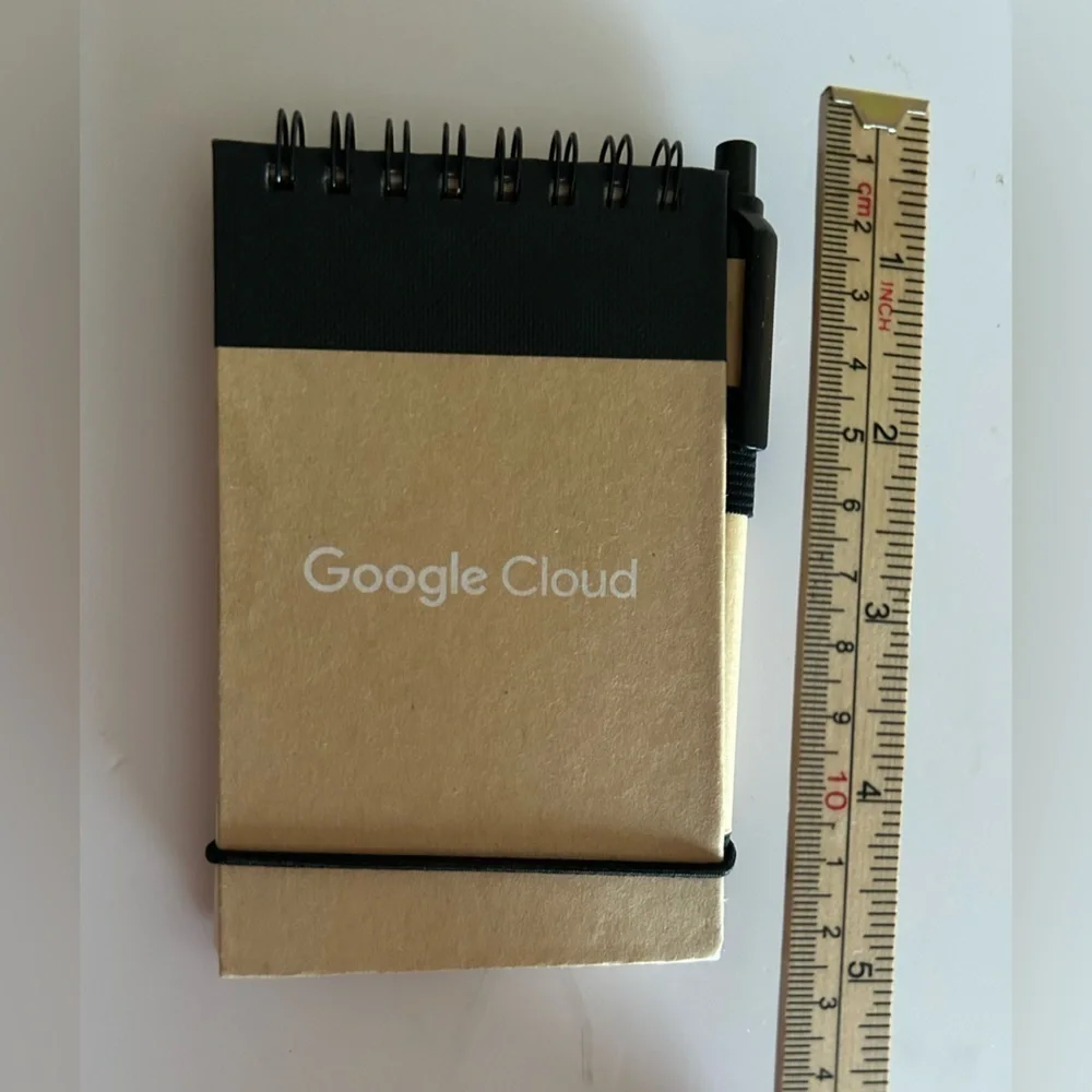 Google Cloud Recycled Notebook and Ballpoint Pen - BRAND NEW